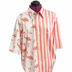 Flamingo Party Shirt XXL